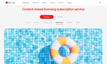 포바이포 미디어 아트 콘텐츠, LG 웹사이트서 공급