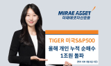 미래에셋, ‘TIGER 미국S&P500’ 올해 개인 누적 순매수 1조 돌파