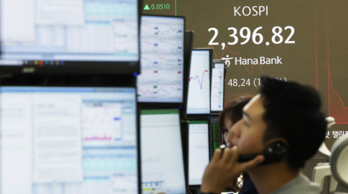 코스피 2620대서 강보합 마감…코스닥 1% 하락