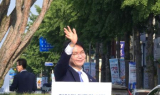 [포토] 심덕섭 고창군수, 제21대 대선 투표 독려 캠페인