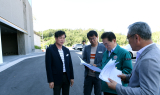 최기문 영천시장, '영천 국민체육센터' 현장점검 실시