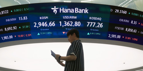 코스피, 하락 출발해 2940대…코스닥도 약보합