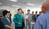 이상일 용인특례시장, 건설 현장 '직접 점검 나섰다 '