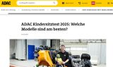 조이, ADAC 카시트 안전성 테스트서 우수 인증 획득