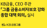 KB금융, '그룹 금융소비자보호 강화 종합 대책 회의' 실시