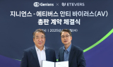 지니언스-에티버스, '안티 바이러스' 솔루션 총판 계약 체결