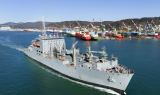 HD현대重, 美 해군 군수지원함 MRO 추가 수주