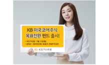 KB자산운용, KB미국코어주식 목표전환펀드 출시