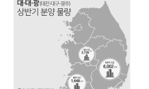 ‘규제프리’ 대구·대전·광주서 6월까지 1만1,000가구 분양