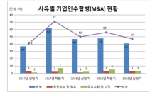 올 상반기, 기업인수합병 줄었다…전년 比 6%↓