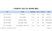 지방광역시 분양시장, 막바지 분양 ‘치열’…평균경쟁률 32대 1