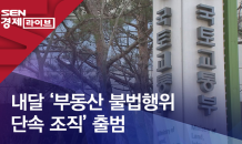 내달 ‘부동산 불법행위 단속 조직’ 출범