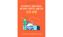 KB증권, ‘KB 천연가스 선물 ETN(H)’ 및 ‘KB 인버스 천연가스 선물 ETN’ 신규 상장