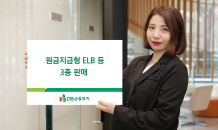 DB금융투자, 원금지급형 ELB·ELS·DLB 등 3종 판매