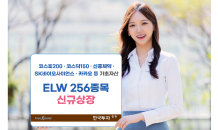 한국투자증권, SK바사·카카오 기초자산 ELW 등 256종목 신규 상장