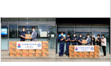 ﻿해군 1함대 수리창, 독거가정에 컵라면 85Box 기부