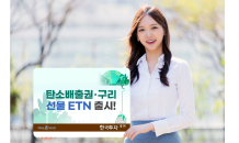 한국투자증권, 유럽탄소배출권·구리 선물 ETN 4종 상장