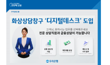 우리은행, 원격 화상상담창구 '디지털데스크' 운영