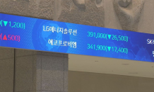 LG엔솔, 코스피200 편입에도 40만원 무너져