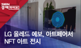 LG 올레드 에보, 아트페어서 NFT 아트 전시