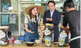 쇼핑라이브 방송 출연 임실쌀 판매나선 심민 임실군수