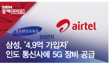 삼성, '4.9억 가입자' 인도 통신사에 5G 장비 공급