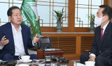 홍준표 대구시장권기창 안동시장, 낙동강 상류 댐 원수 공급 협력하기로
