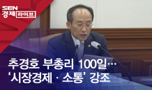 추경호 부총리 100일…'시장경제·소통' 강조