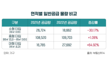 소형 아파트 분양물량 1년새 30% 감소…대형보다 적어