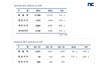 엔씨, 전년比 매출 31% 감소…모바일 게임 매출은 증가