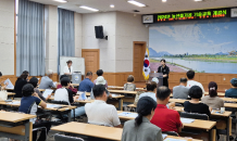 장성군 농업인 대상 '농산물 가공 기술교육' 진행