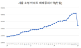 ‘전용 40㎡미만’ 서울 소형 아파트 중위가격 3년1개월만에 하락